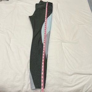 Nike Dri-Fit One Legend grey and baby blue small leggings